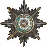 Звезда ордена Святого Станислава с мечами. С.-Петербург, 1910-1916 гг.