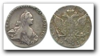 1 Рубль 1772 г. СПб-TI-АШ. Серебро, 23,50                     гр.