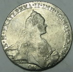 1  1768 . -TI-CA. , 23,02 .  XF-UNC(