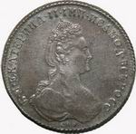 1 Рубль 1780 г. СПБ-ИЗ. Портрет образца 1777 г. Серебро, 24,61 гр.